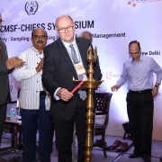 Lamp Lighting by Dr Martin Cole (Chairman, ICMSF) at the FSSAI - ICMSF - CHIFSS Symposium in October 2018.